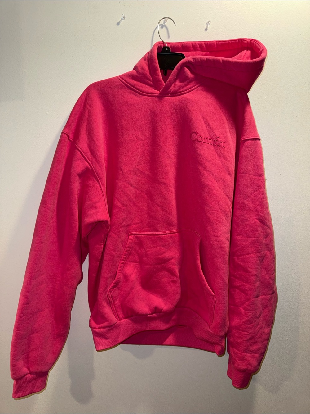 Comfrt Hot Pink Hoodie